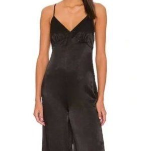Weworewhat Slip wide leg jumpsuit Size M